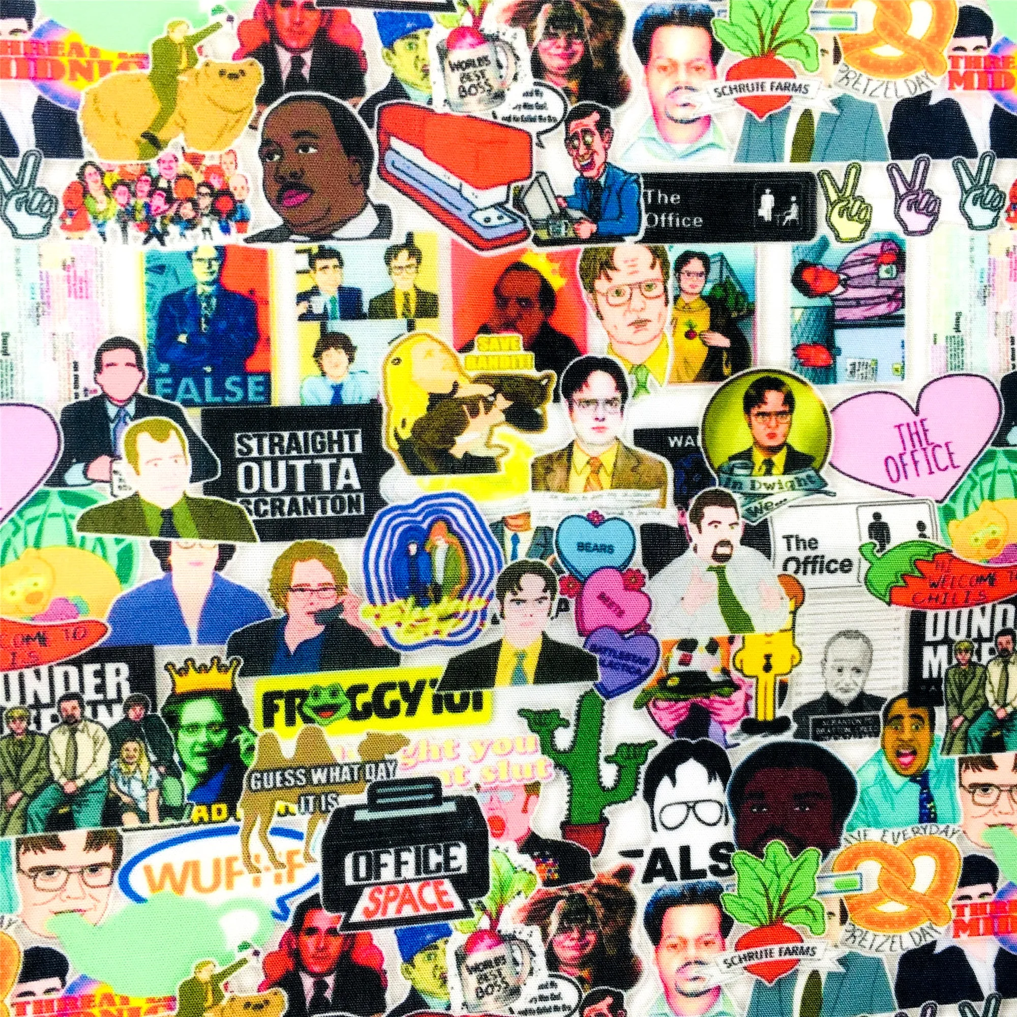 Cartoon Theme Printed Fabric