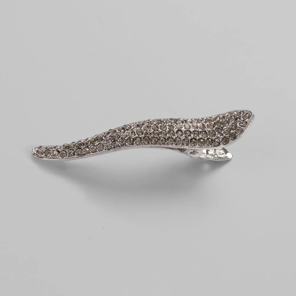 Crystal Curved Beak Clip