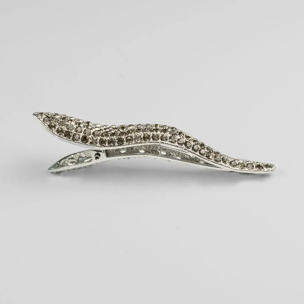 Crystal Curved Beak Clip