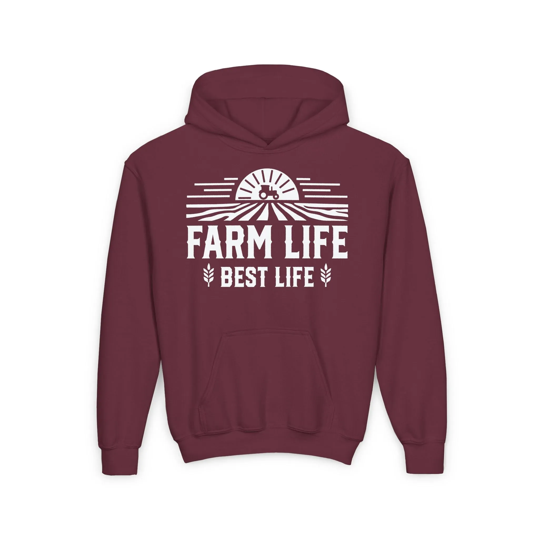 FARM LIFE BEST LIFE YOUTH HOODIE