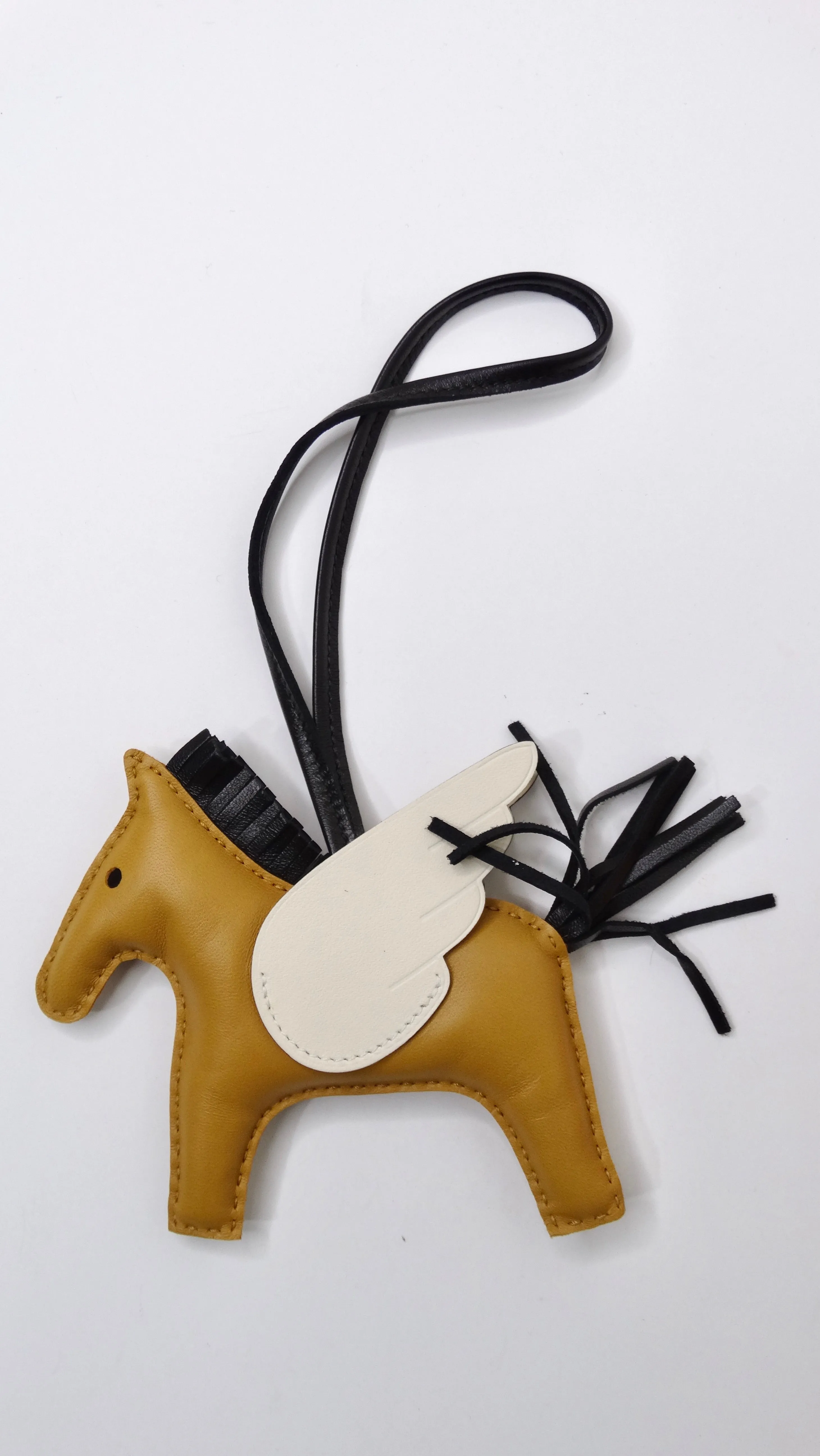 Hermès Bosphore Pegasus Horse Rodeo Bag Charm PM