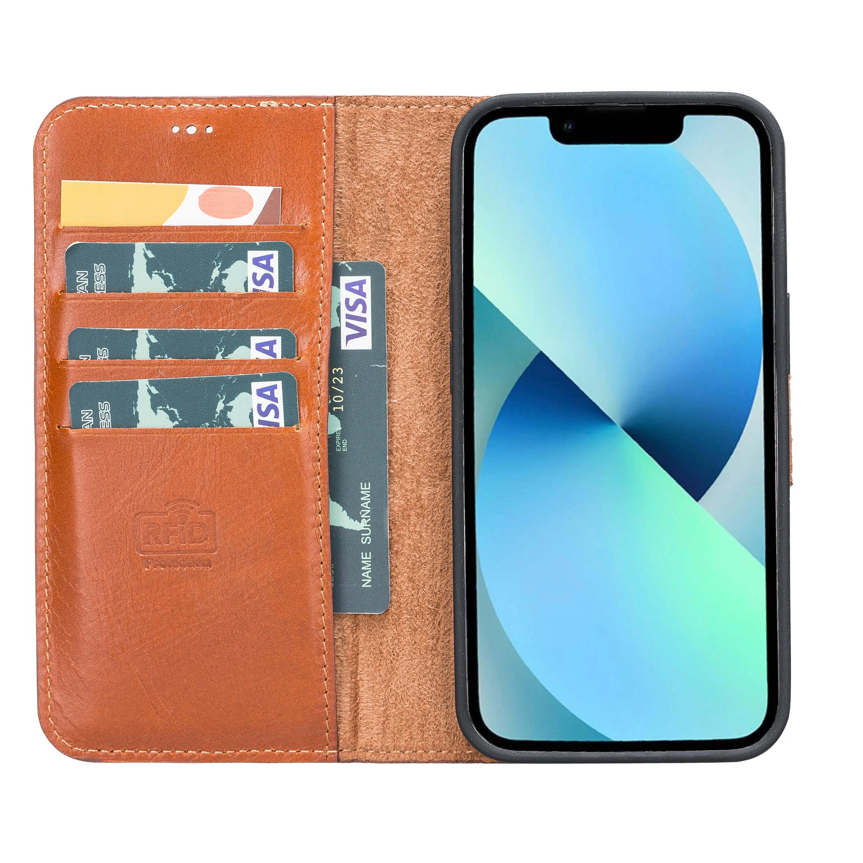 Leather Wallet Case for iPhone 13 Pro Max