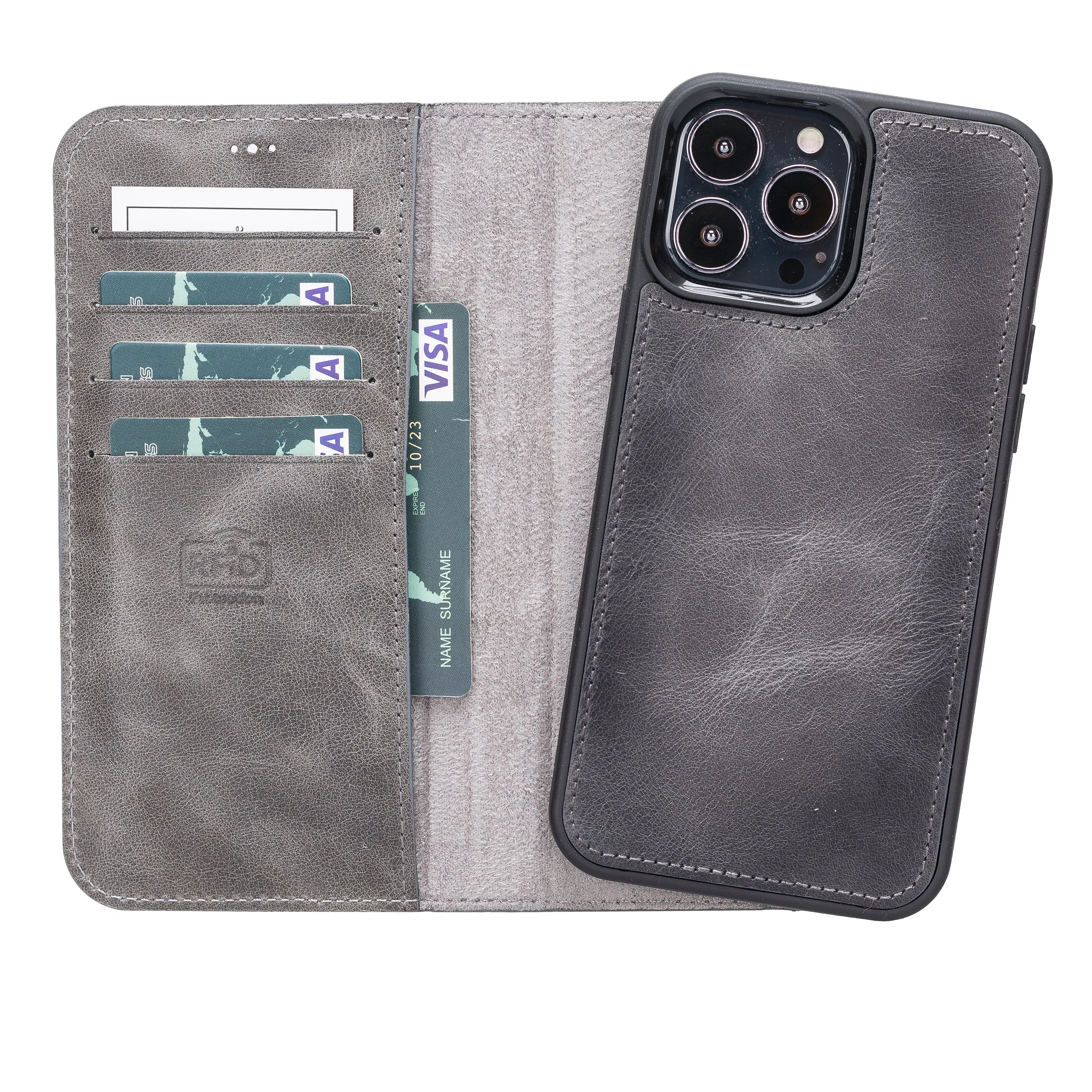 Leather Wallet Case for iPhone 13 Pro Max