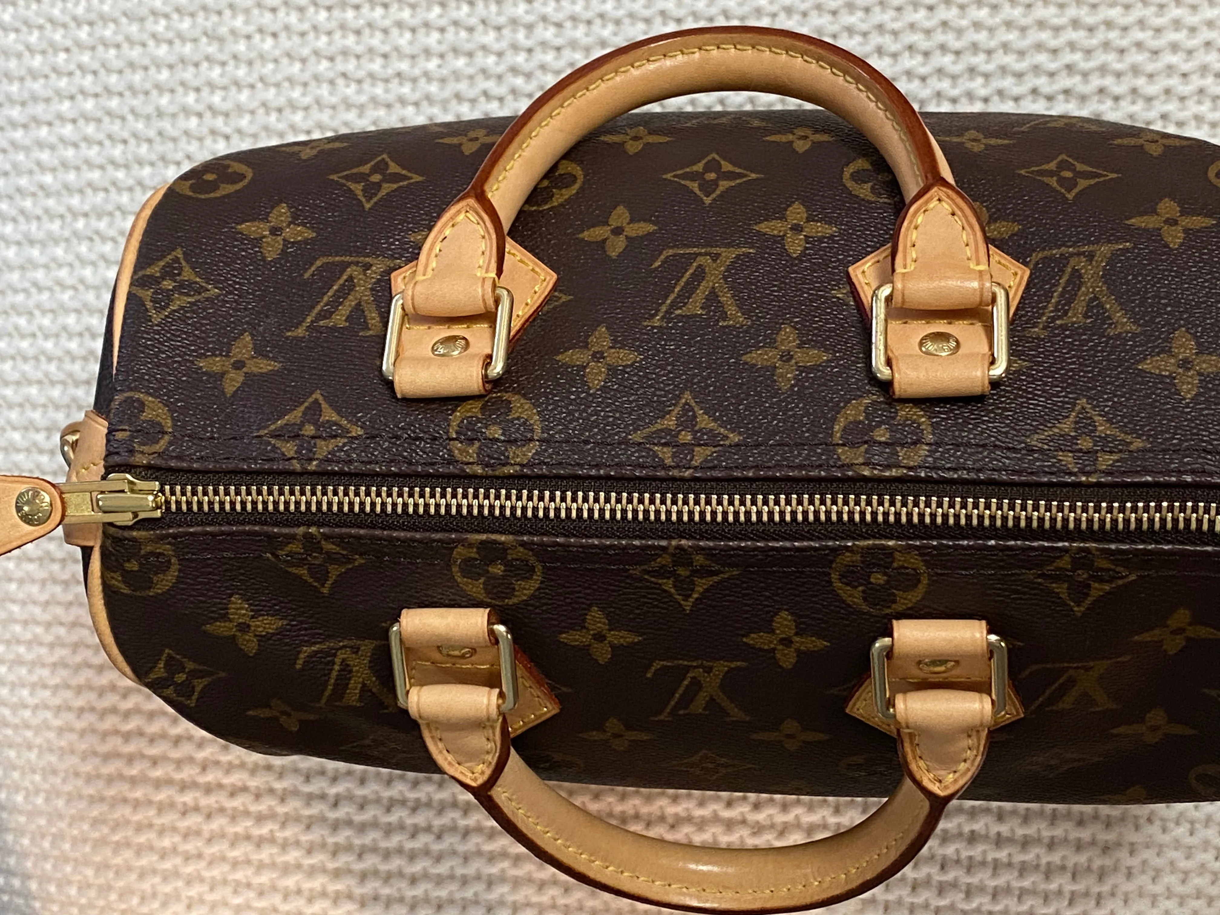 Louis Vuitton Monogram Canvas Speedy 25