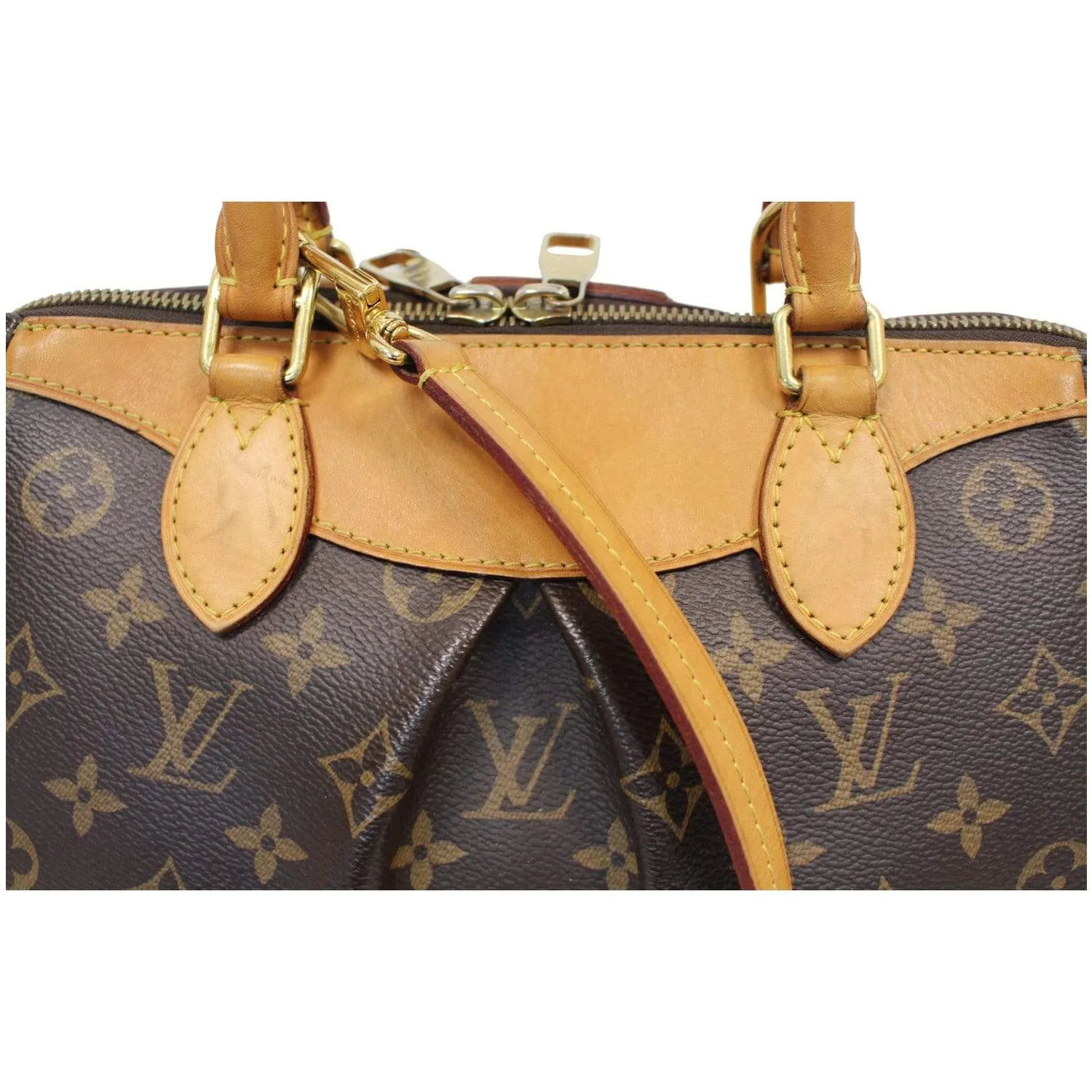 LOUIS VUITTON Segur Monogram Canvas Shoulder Bag Brown - 20% OFF