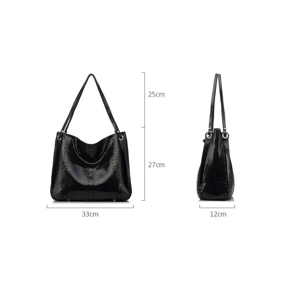 <bold>Hobo / Tote Bag <br>Genuine-Leather