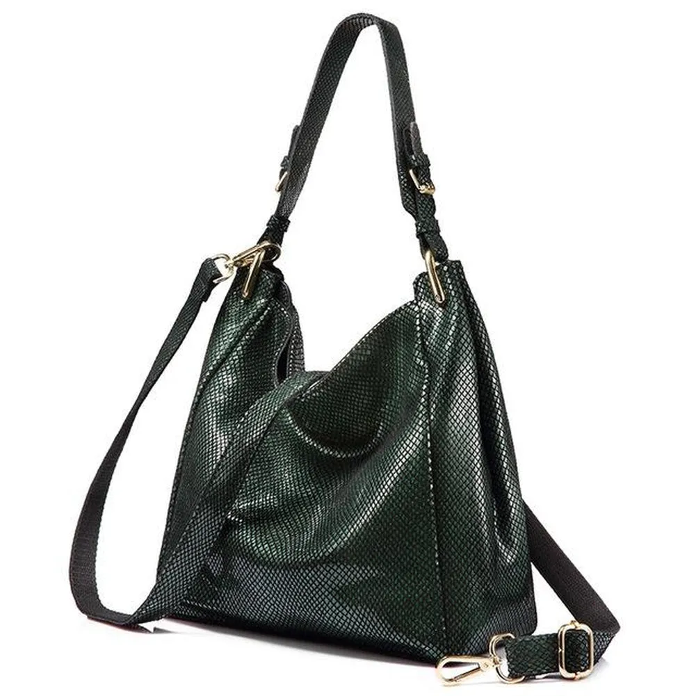 <bold>Hobo  / Tote Bag <br>Genuine-Leather