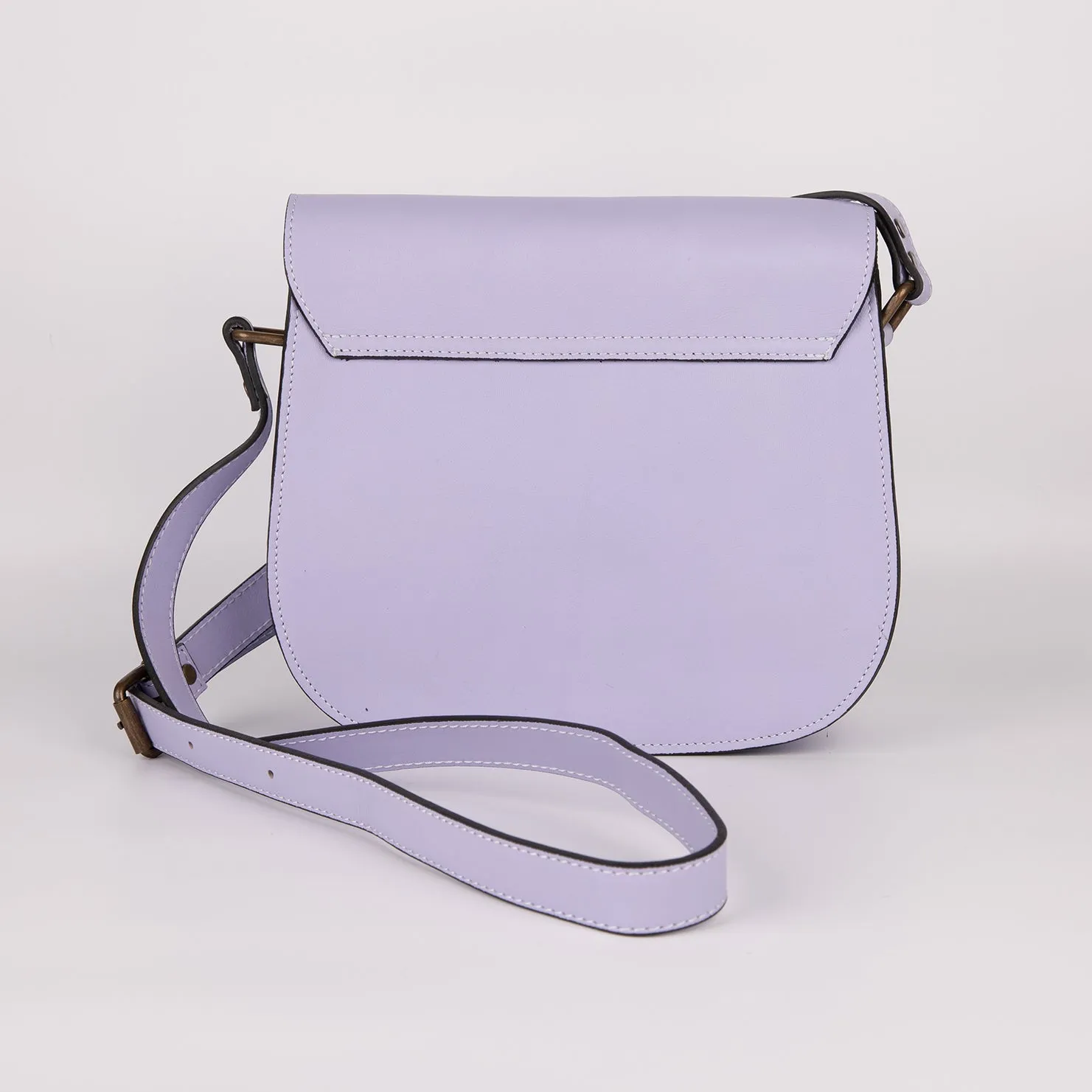 Medium-Sized Crossbody Bag - Lilac