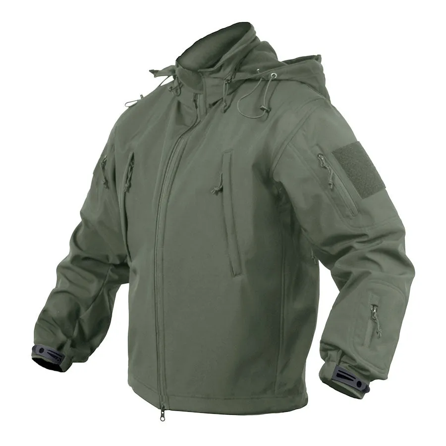 MilSpec Concealed Carry Soft Shell Jacket Olive Drab