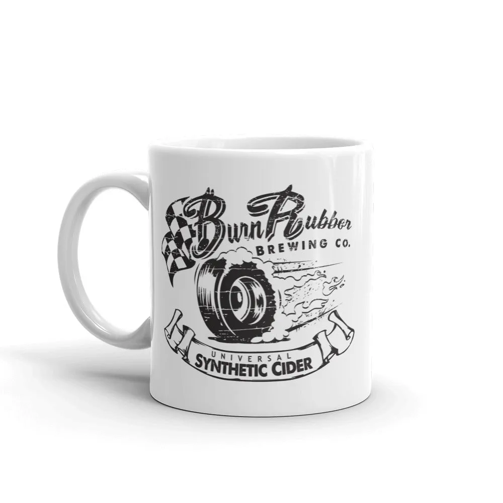 Official Burn Rubber Brewing Mug