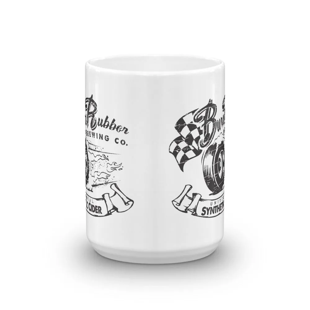 Official Burn Rubber Brewing Mug