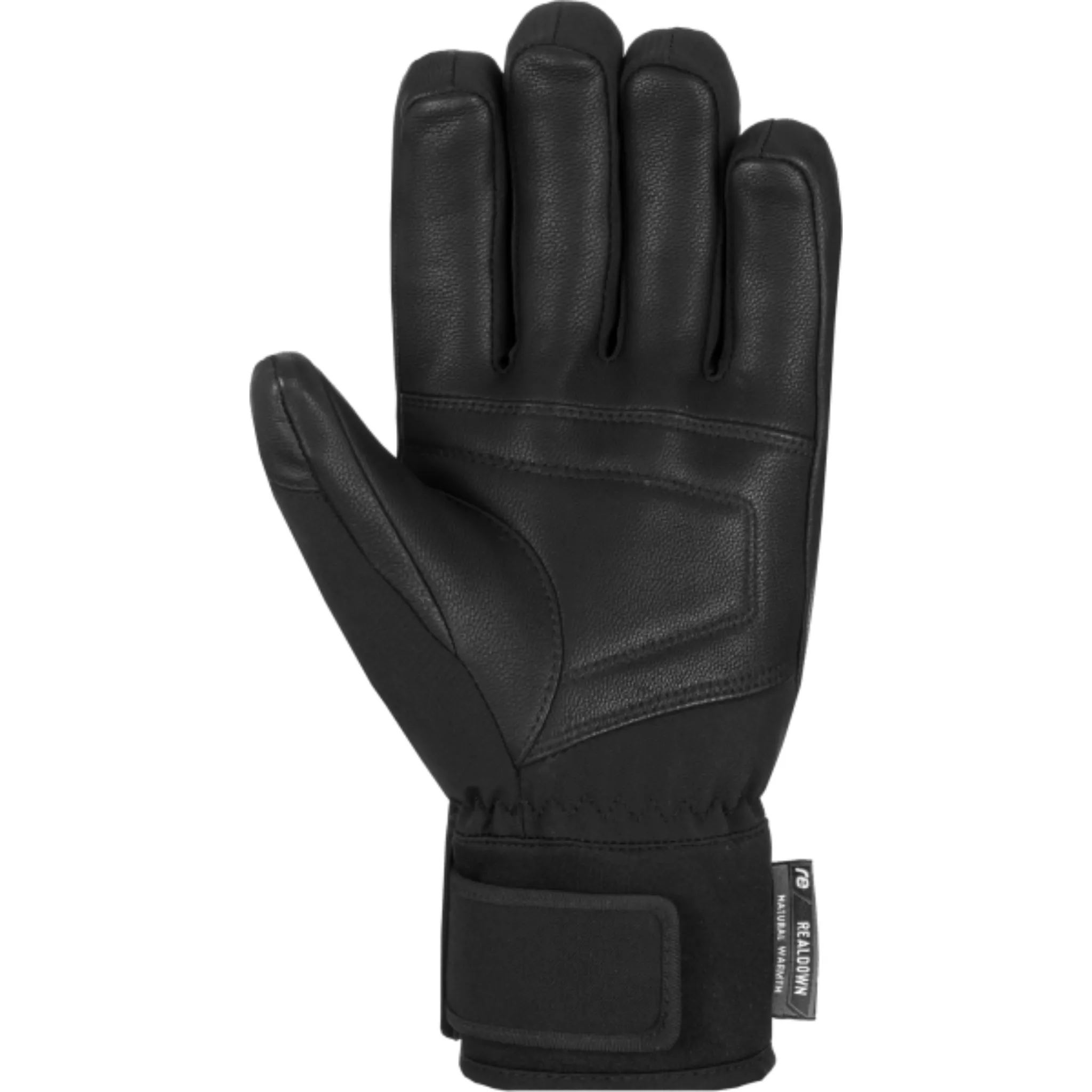 Reusch Down Spirit Gore Tex Short Cuff Mens Glove - Black/Silver