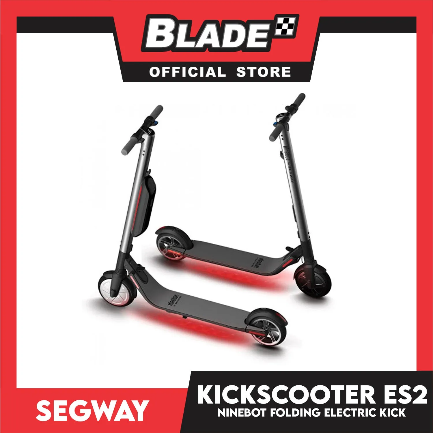 Segway Ninebot Kickscooter ES2 Foldable Kickscooter And Electric Kick