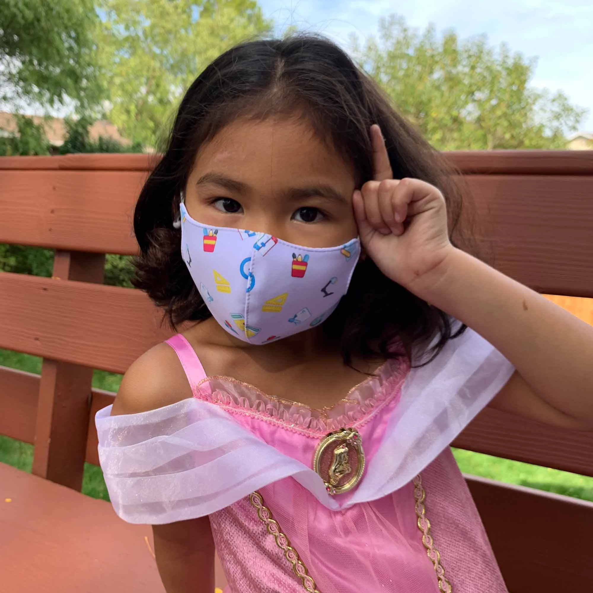 Tie Dye Mask